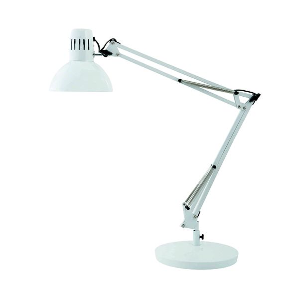 Alba Architect Desk Lamp White image