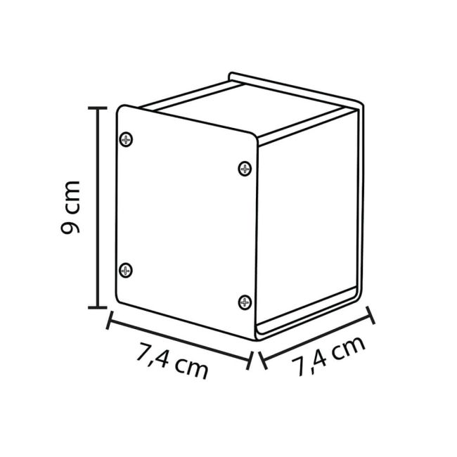 Alba Pen Holder Black/Walnut ODCUP W image 6