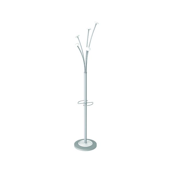 Alba Festival Coat Stand Silver/Wht image