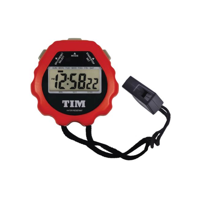 Acctim Sprint Stopwatch Red TIM901R image 1