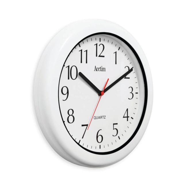 Acctim Oceana Outdoor Wall Clock White 30cm 93/701 image 2