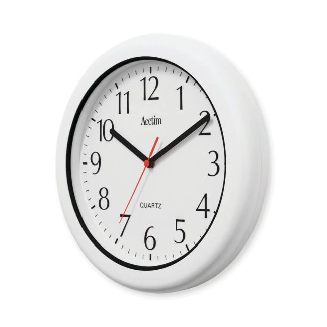 Acctim Oceana Outdoor Wall Clock White 30cm 93/701 image 3