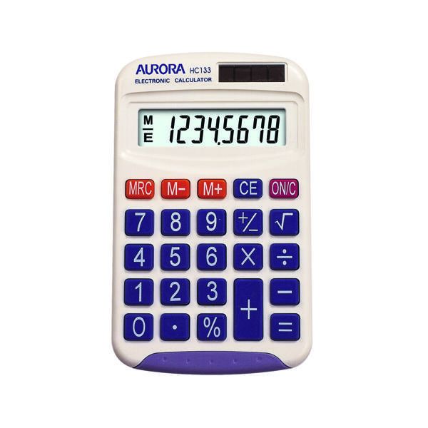 Aurora Pocket Calculator Hc133 image