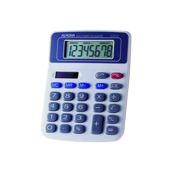 Aurora 8Digit Desktop Calc Dt2 image