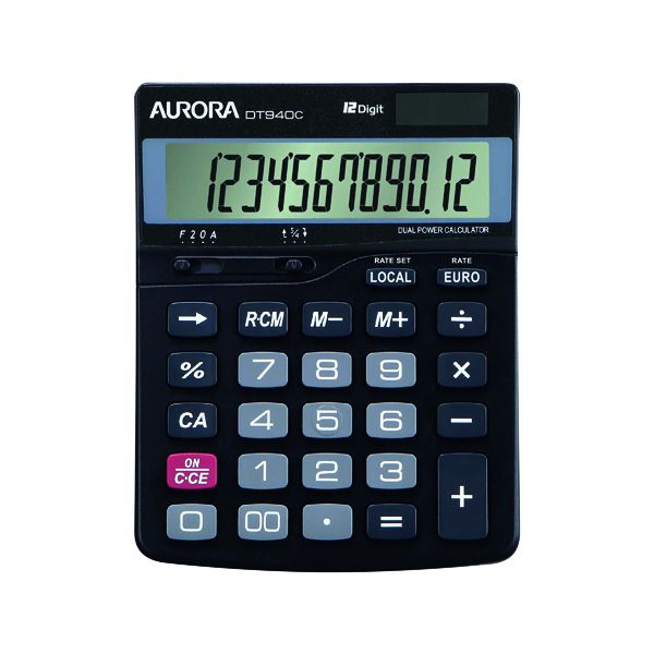 Aurora DT940C 12 Digit Desktop Calc image