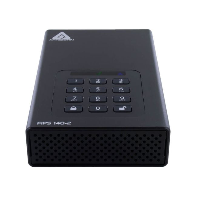 Apricorn Aegis Padlock DT 256-Bit AES-XTS Encryption External Hard Drive 4TB ADT3PL256F4000EM image 2