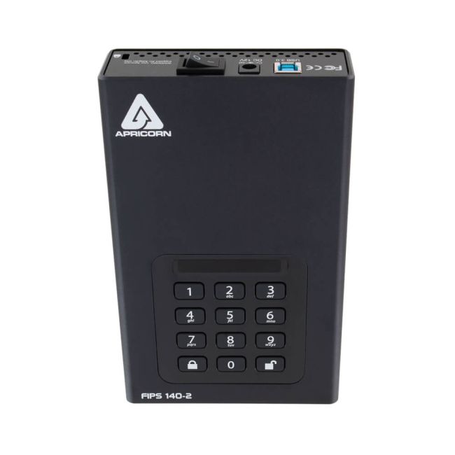 Apricorn Aegis Padlock DT 256-Bit AES-XTS Encryption External Hard Drive 4TB ADT3PL256F4000EM image 5