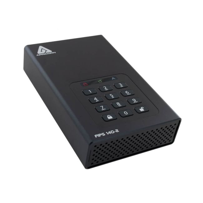 Apricorn Aegis Padlock DT 256-Bit AES-XTS Encryption External Hard Drive 6TB ADT3PL256F6000EM image 1
