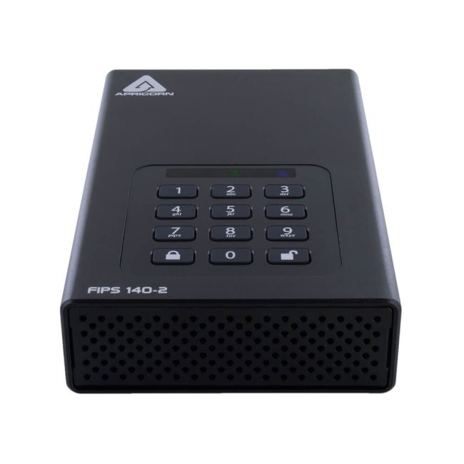 Apricorn Aegis Padlock DT 256-Bit AES-XTS Encryption External Hard Drive 6TB ADT3PL256F6000EM image 2