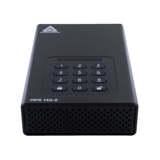 Apricorn Aegis Padlock DT 256-Bit AES-XTS Encryption External Hard Drive 8TB ADT3PL256F8000EM image 2