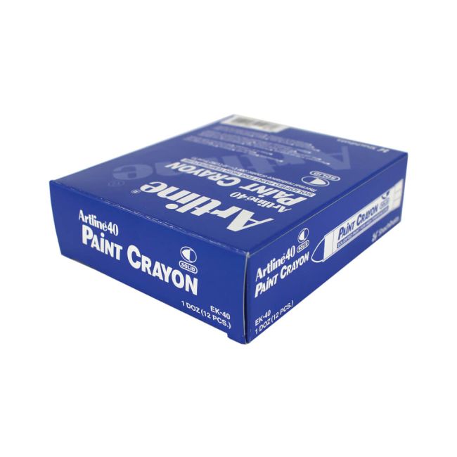 Artline 40 Paint Crayon Permanent Marker Yellow (Pack of 12) EK-40 image 4