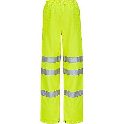 Arco Men's Yellow Breathable Hi-Vis Overtrousers L image 1