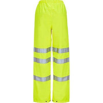 Arco Men's Yellow Breathable Hi-Vis Overtrousers L image 2