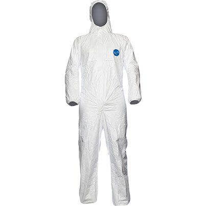 DuPont Tyvek 500 Xpert White Chemical Coverall XL image 1