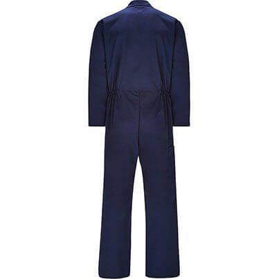 Trojan Men's Navy Stud-Front Overalls L R image 2