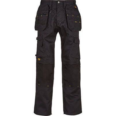 Dewalt Pro Tradesman Men's Black Work Trousers 38T image 1
