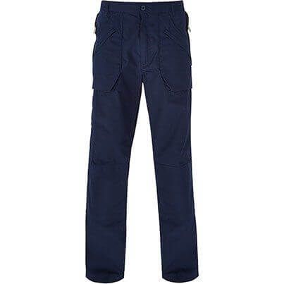 Trojan Men's Navy Action Work Trousers 36R image 1