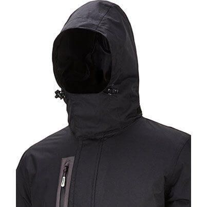 Trojan Men's Black/Grey Multi Waterproof Jacket L image 3