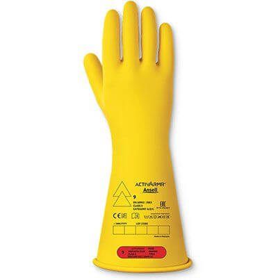 Ansell ActivArmr Yellow 360mm Class-0 Electrical Safety Gloves 10 image 1