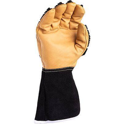 Arco Long-Cuff Leather Cut-Resistant Impact Gloves XL image 2