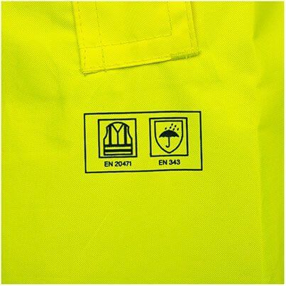 Arco Yellow Waterproof Hi-Vis Overtrousers 2XL image 3