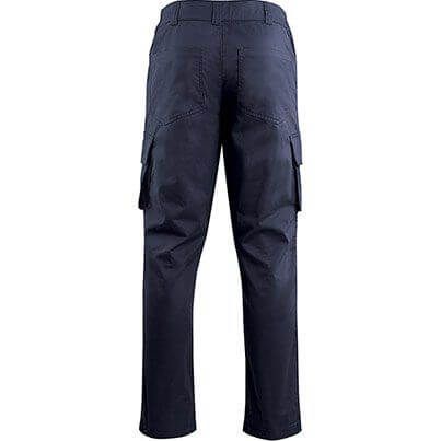 Arco Responsible Men's Navy Cargo Trousers with Kneepad Pockets 42R image 2