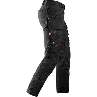Snickers Workwear AllroundWork 6241 Men's Black Trousers with Holster Pockets 38R 054 image 3