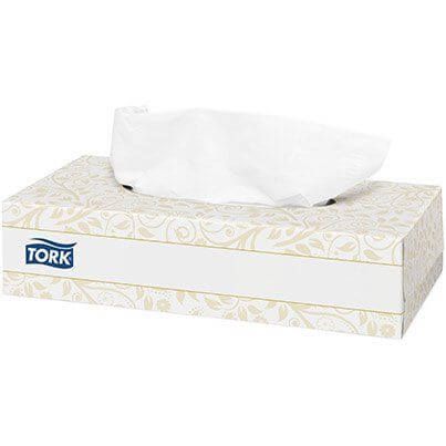 Tork Premium F1 White Extra-Soft Facial Tissues (Pack of 30) image 2