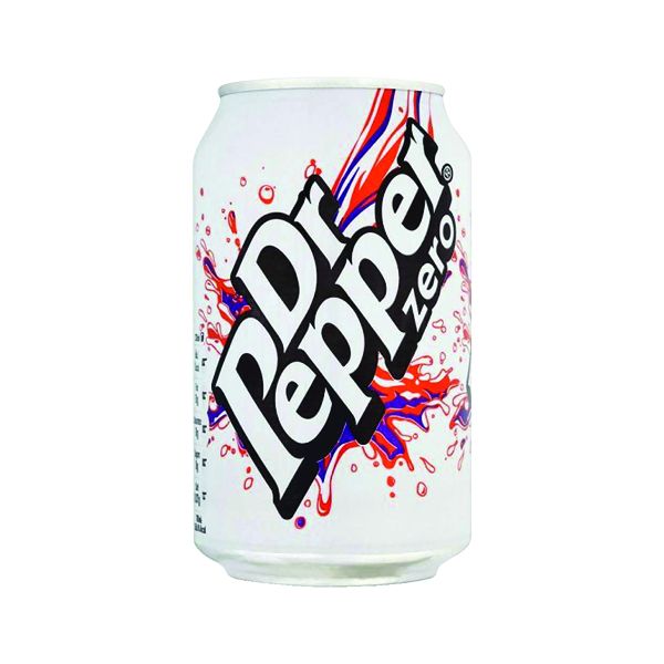 Dr Pepper Zero 330ml Cans Pk24 image