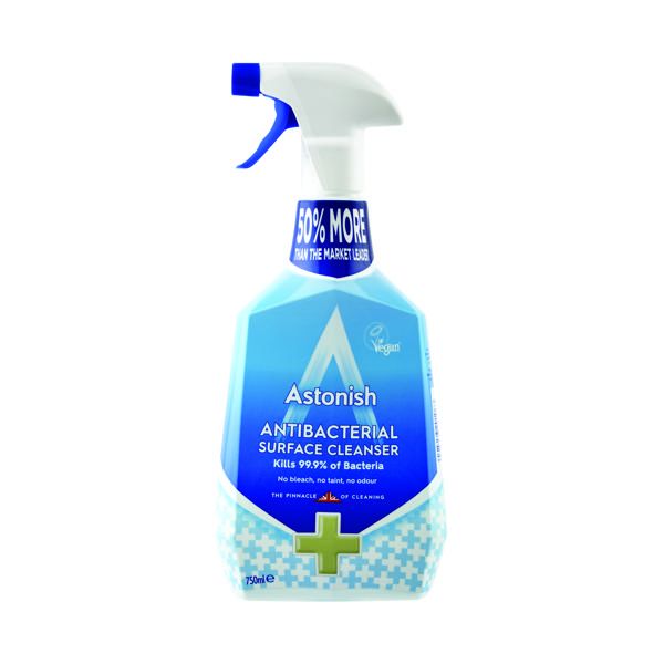 Astonish Antibac Clnr 750ml Blu Pk12 image