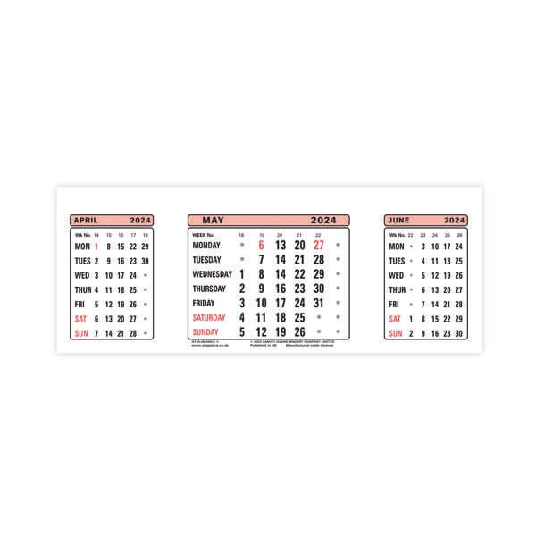 At-A-Glance Calendar Refill 2024 image