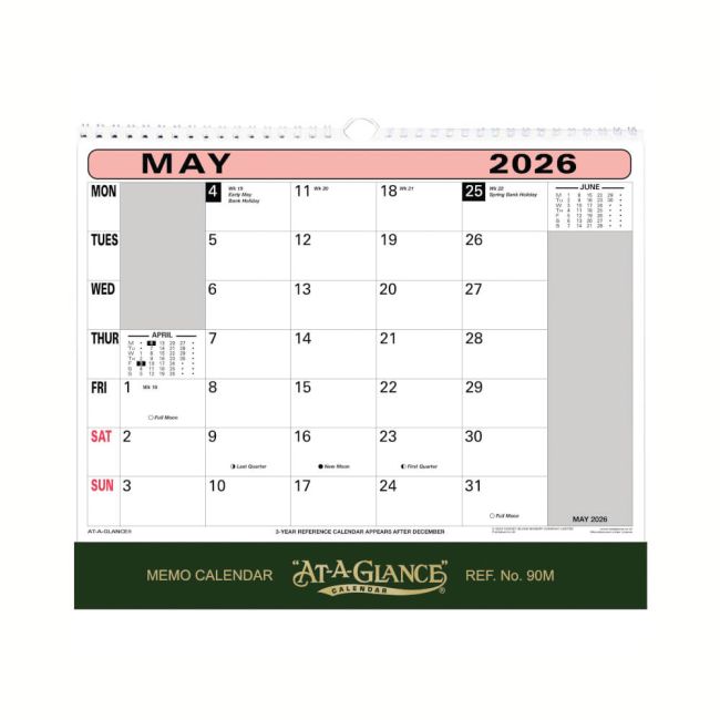 At-A-Glance Wall Calendar 2026 90M26 image 5