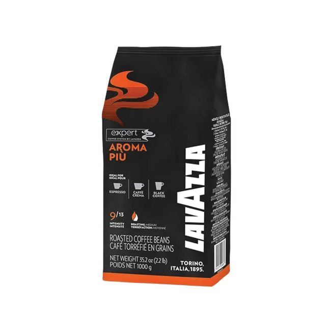 Lavazza Expert Plus Aroma Piu Roasted Coffee Beans 1kg 124603 image 1