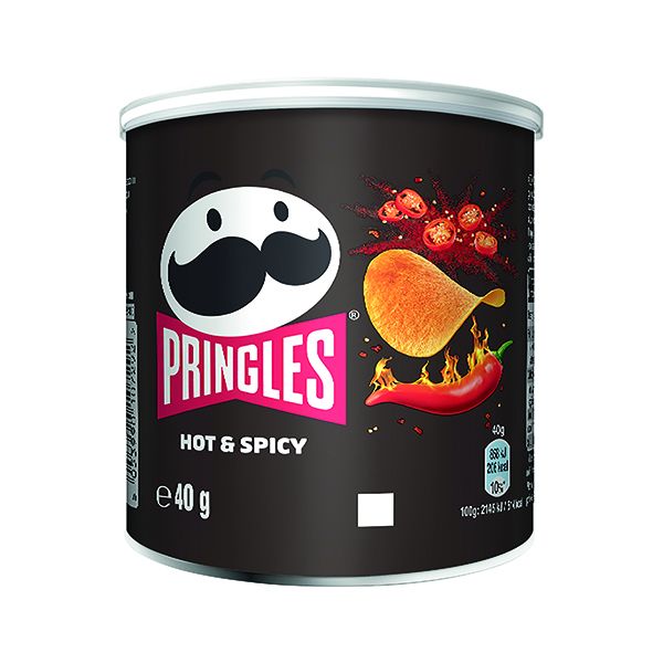 Pringles 40g Hot N Spicy Pk12 image