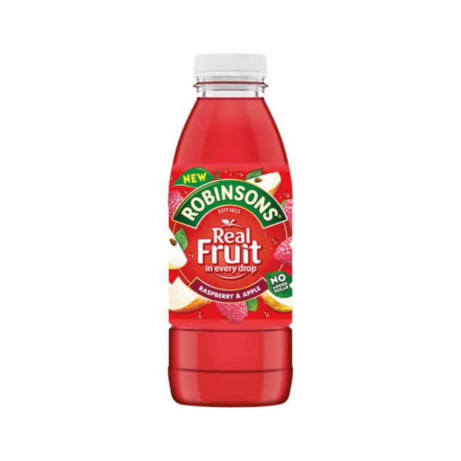 Robinsons Ready to Drink Raspberry/Apple 500ml (Pack of 24) 125352 image 1