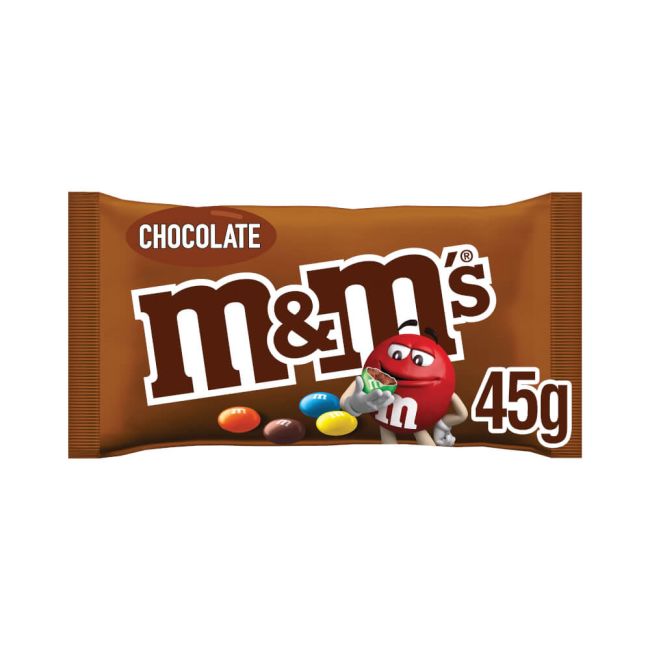 MMs Milk Chocolate Bites Bag 45g (Pack of 24) 121233 image 1