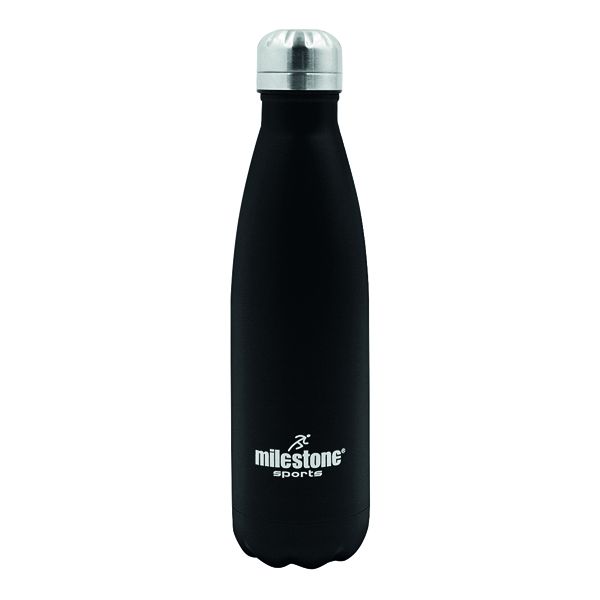 Drinking Bottle S/Steel 500ml Blk image