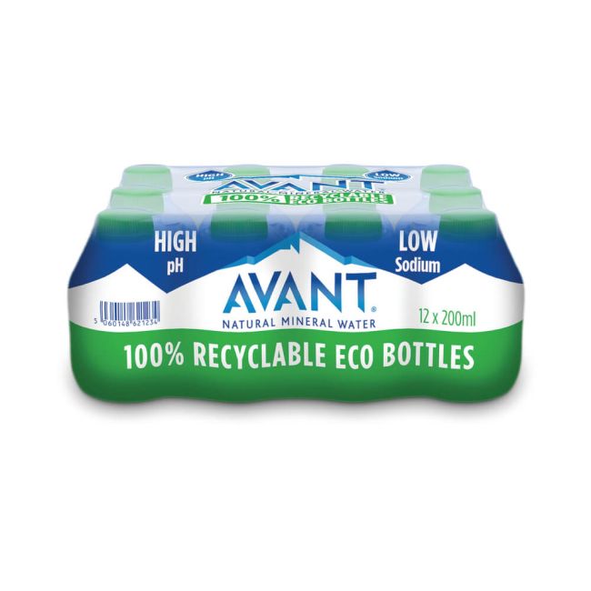 Avant Natural Mineral Water 200ml (Pack of 12) AVA001 image 2