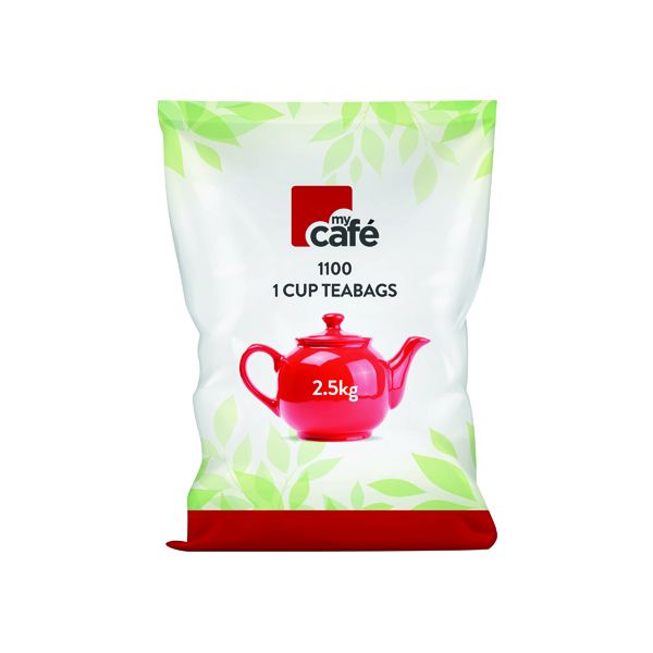 Mycafe One Cup Tea Bags Pk 1100 image