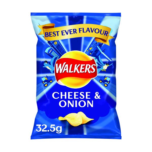 Walkers Cheese/On Crsp 37.5g Pk32 image