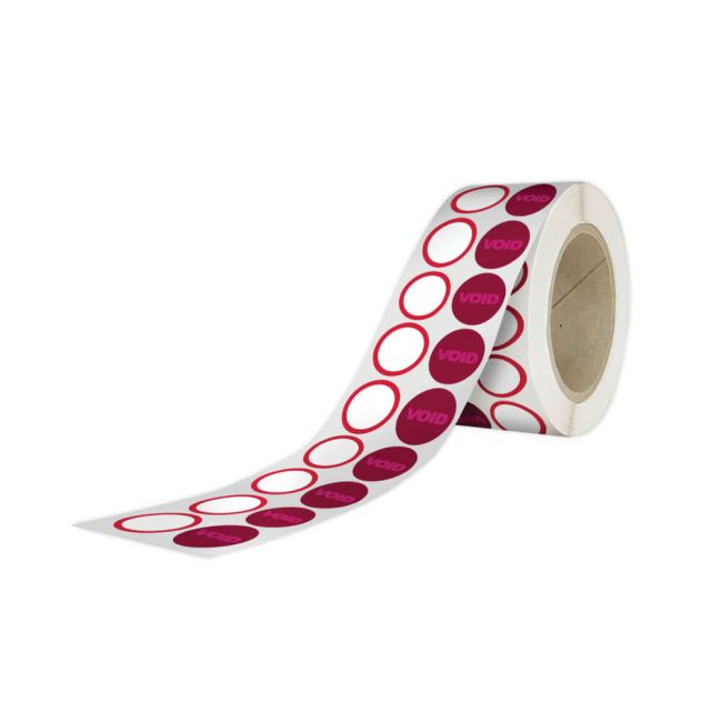 Avery Self-Adhesive Time-Expiring Paper Badge Dots Roll 4852E-THR image 1