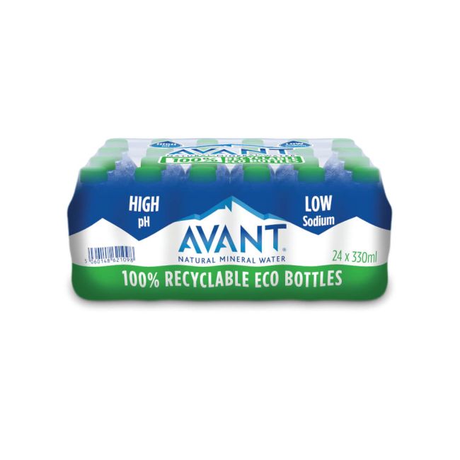 Avant Natural Mineral Water 330ml (Pack of 24) AVA003 image 2