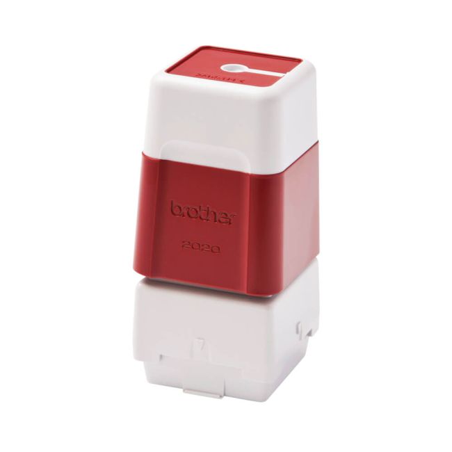 Brother PR2020R Stamp 20 x 20mm Red PR2020R6P image 1