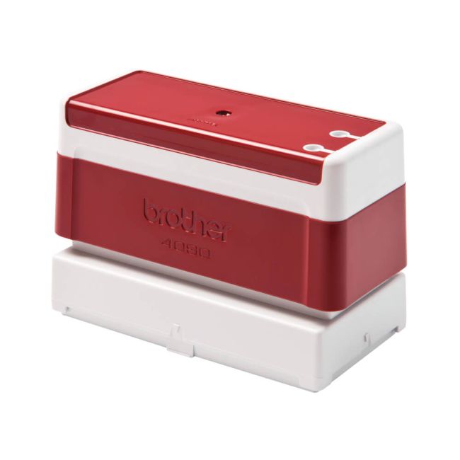 Brother PR4090R Stamp 90 x 40mm Red (Pack of 6) PR4090R6P image 1