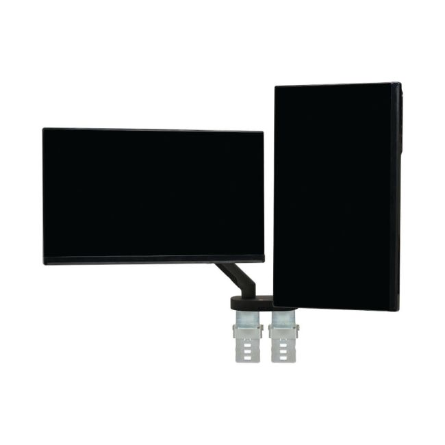 Bakkerelkhuizen BE Flexible Dual Monitor Arm Dark Grey BNEBFDDG image 9