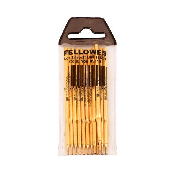 Fellowes Ballpen Refill Black 09115 image