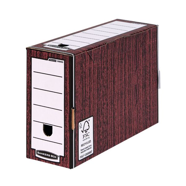 Bankers Box 127mm T/File W/Grain P5 image