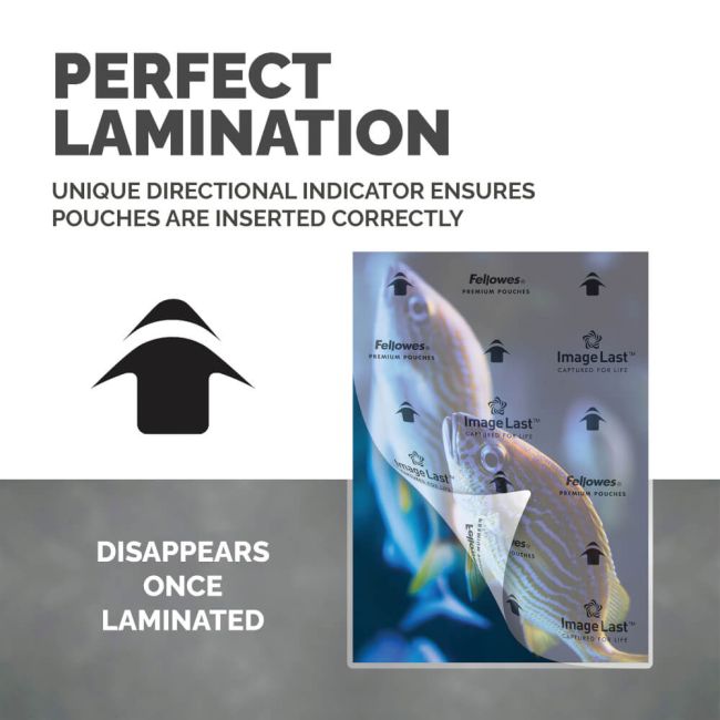 Fellowes ImageLast Laminating Pouch A5 250 Micron Total Thickness Gloss (Pack of 100) 5307302 image 4