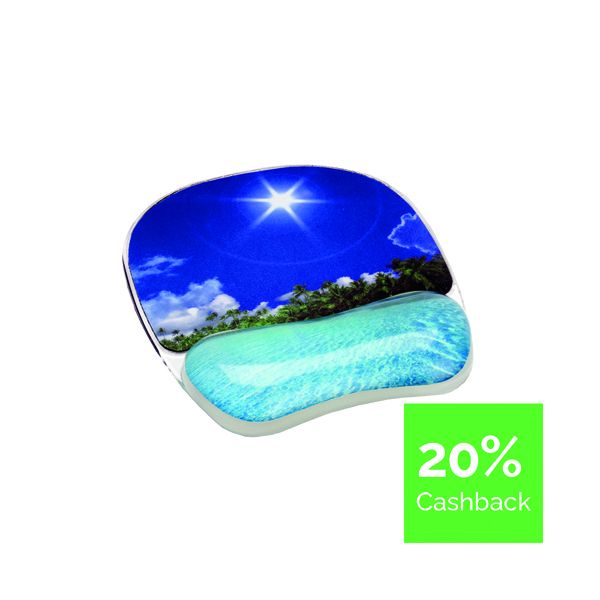 Fellowes Photo Gel Mousepad Beach image