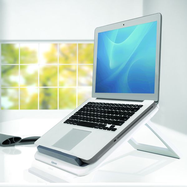 FELLOWES ISPIRE LAPTOP QUICK LIFT WHITE image